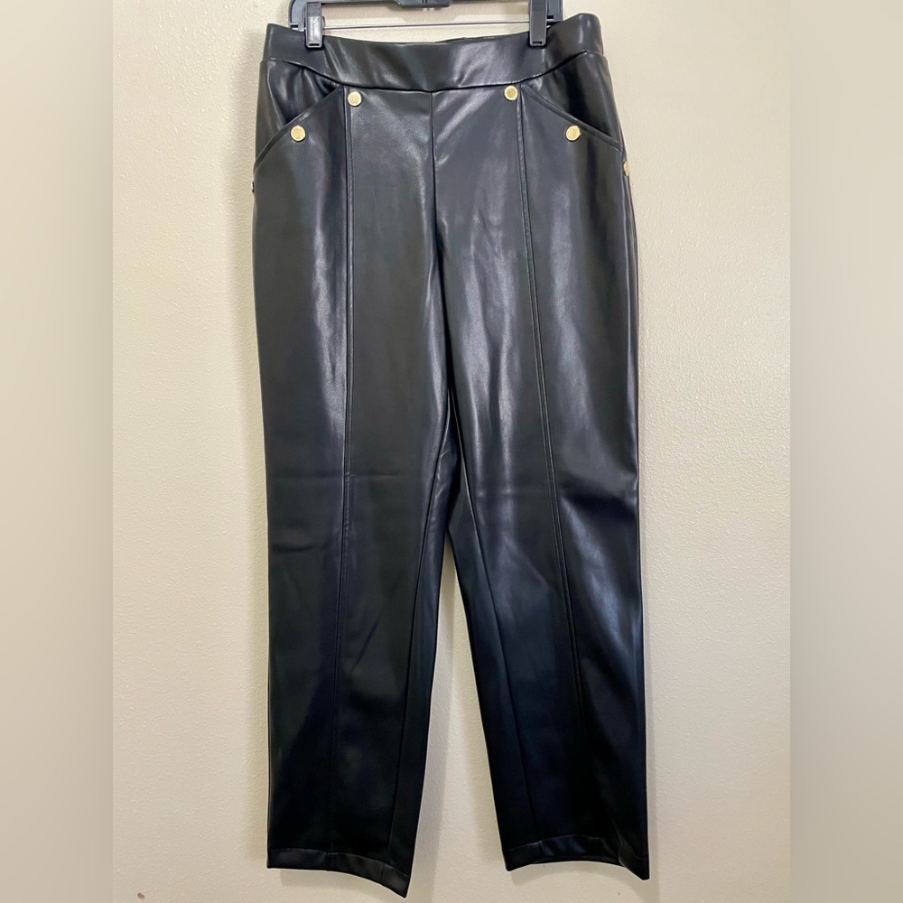 NWT Marc New York Faux Leather Pants Size M